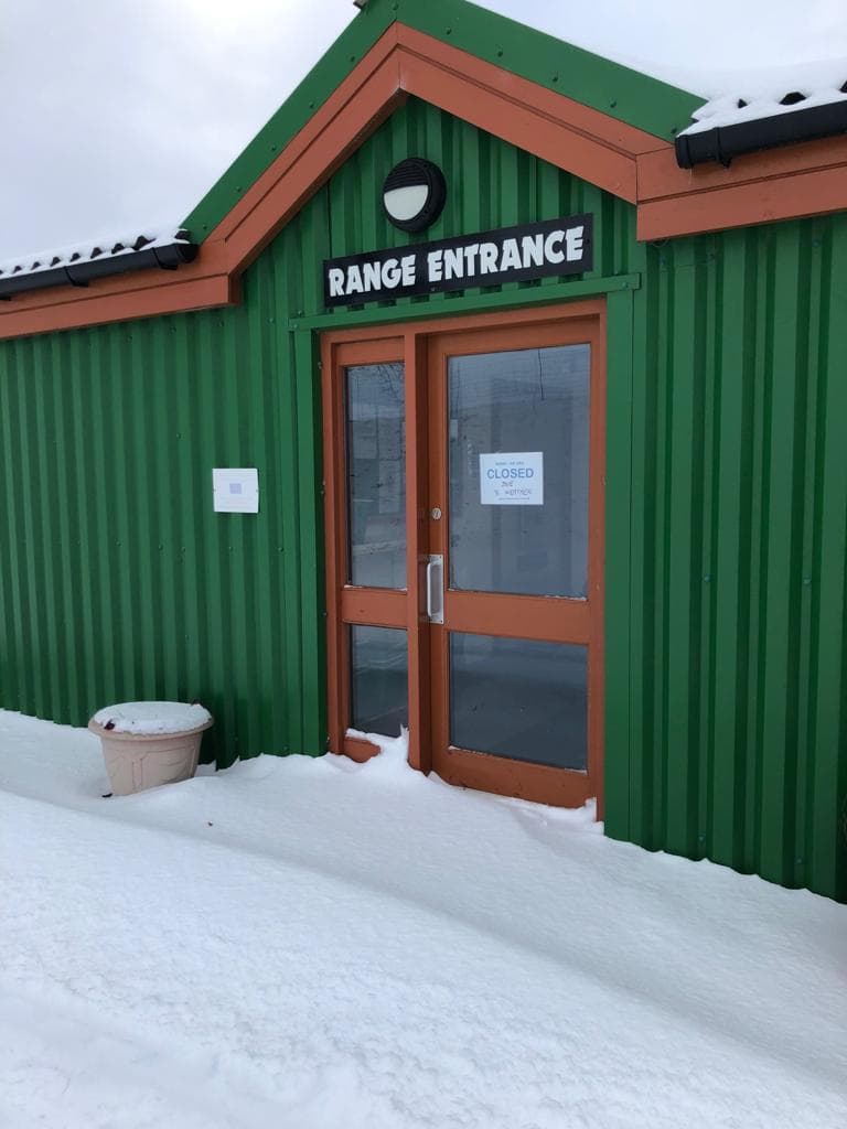 driving range entrance