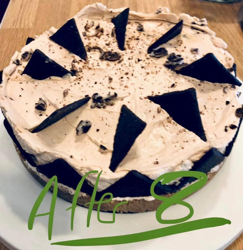 chocolate cheesecake